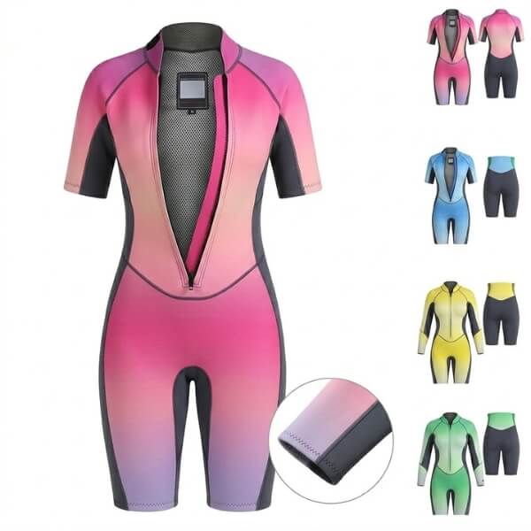 Women's Spring Suit Shorty Wetsuit